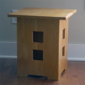 Limbert's No. 234 side table reproduced in pine.