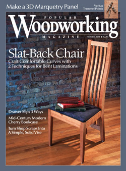 Popular Woodworking October 2015 Cover