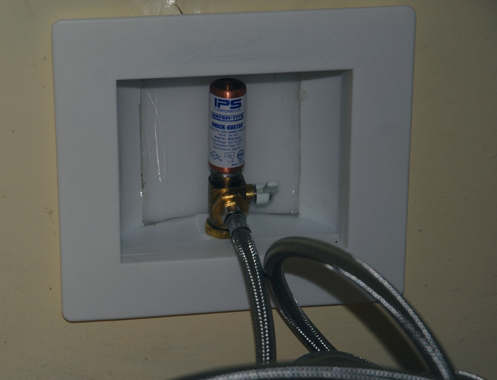 water line outlet box
