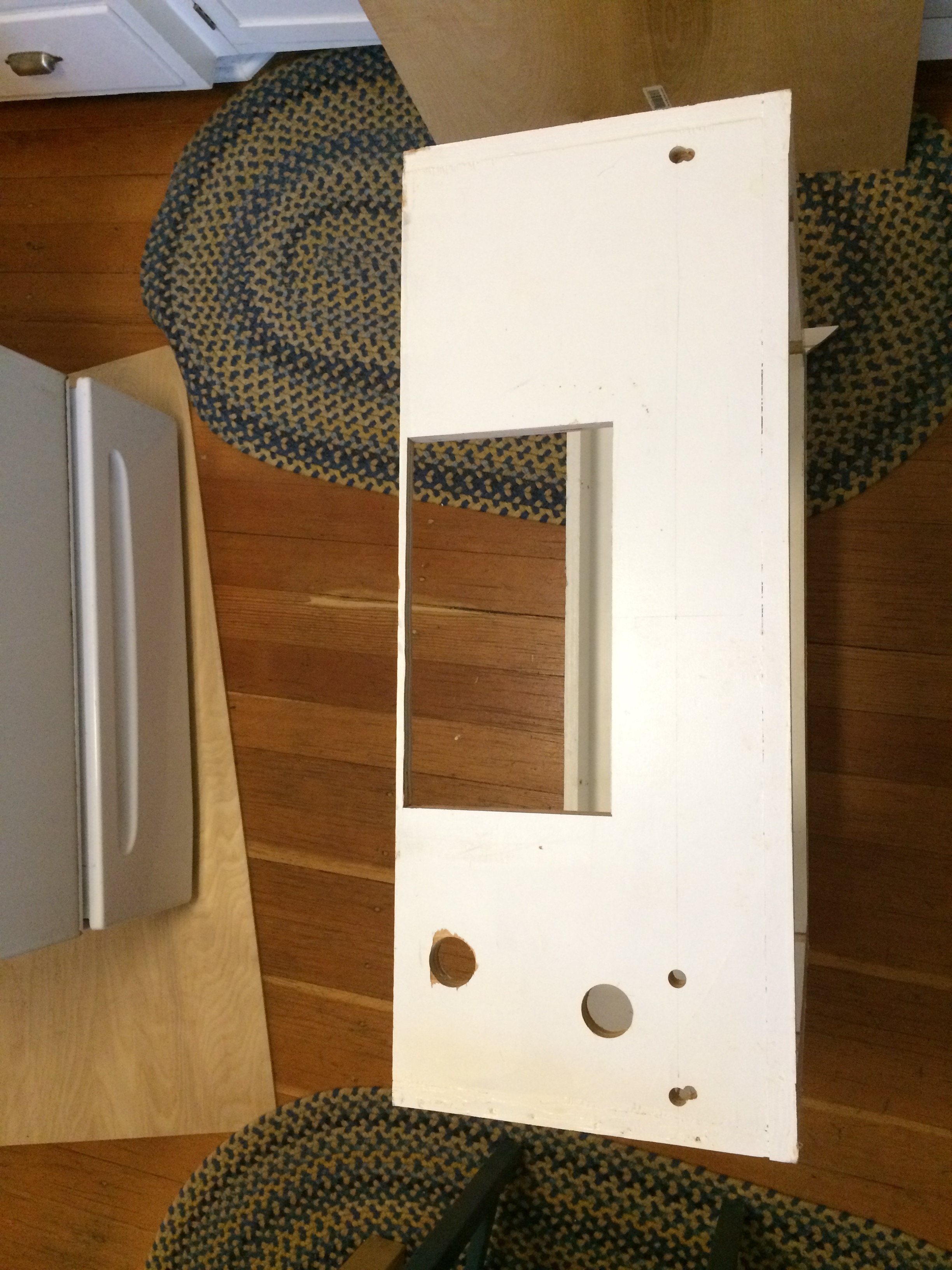 modified cabinet bottom